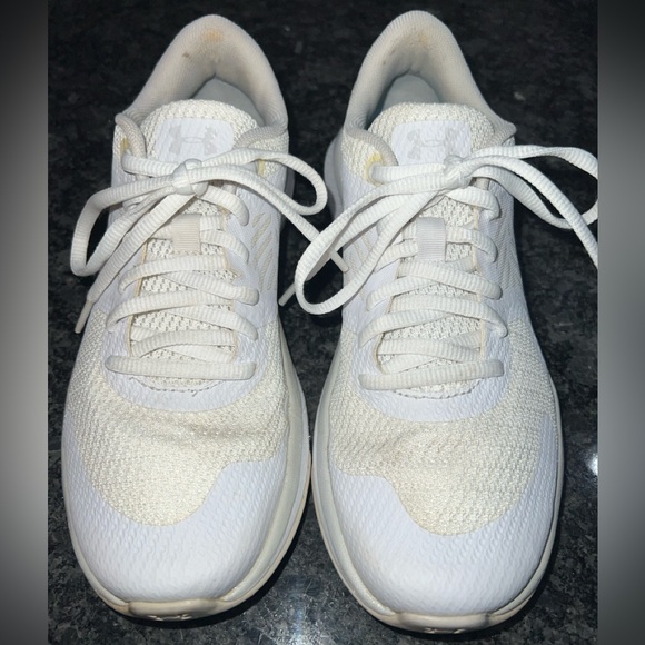 Under Armour White Sneakers - Picture 1 of 5